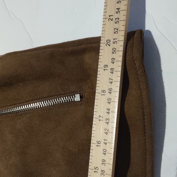 H&M Faux Suede Moto Style Jacket with Zipper details - Picture 10 of 14
